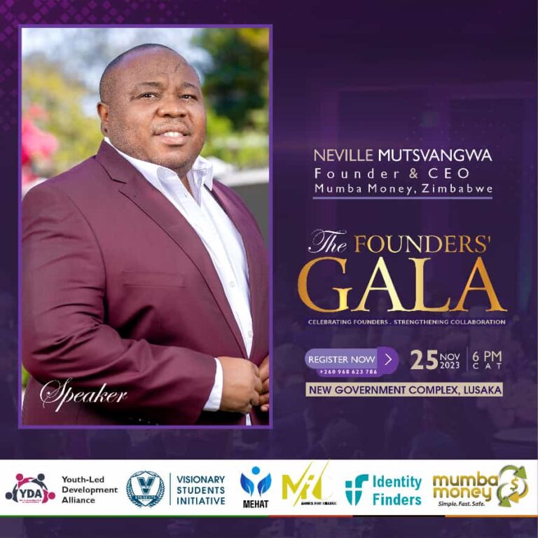 Mumba Money throws weight behind the Founders Awards and Gala Dinner to showcase excellence in Lusaka